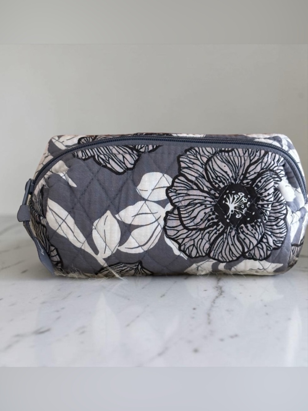 Vera Bradley ‘Moon Shadow Meadow’ Quilted Floral Travel Cosmetic Bag